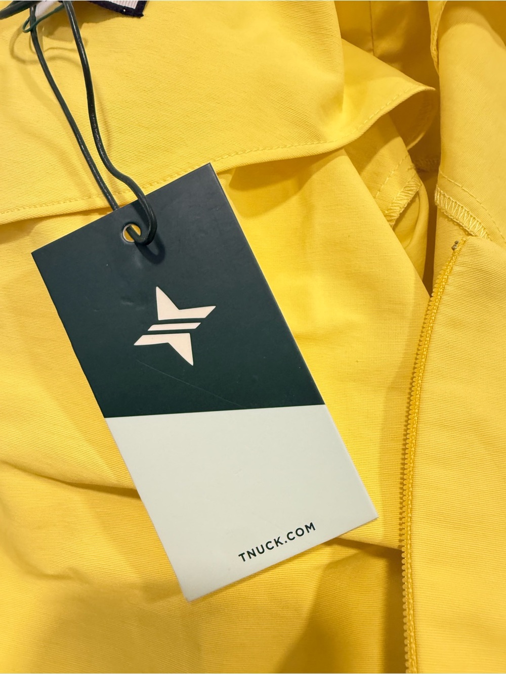 Tuckernuck Lemon Yellow Feather-Trim Midi Dress - Picture 13 of 16